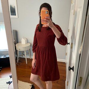 Madewell corduroy dress